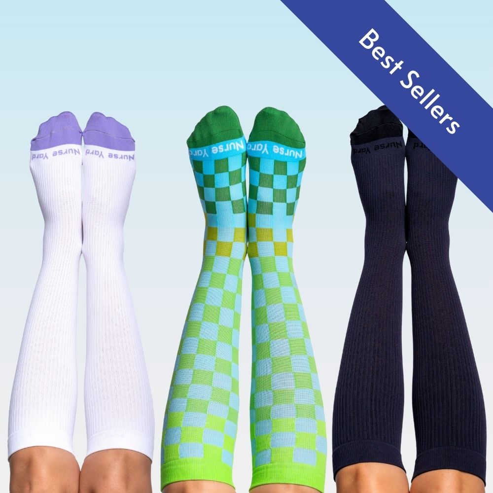 Flowers Compression Socks