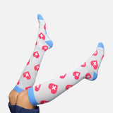 Hearts Compression Socks