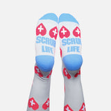 Hearts Compression Socks