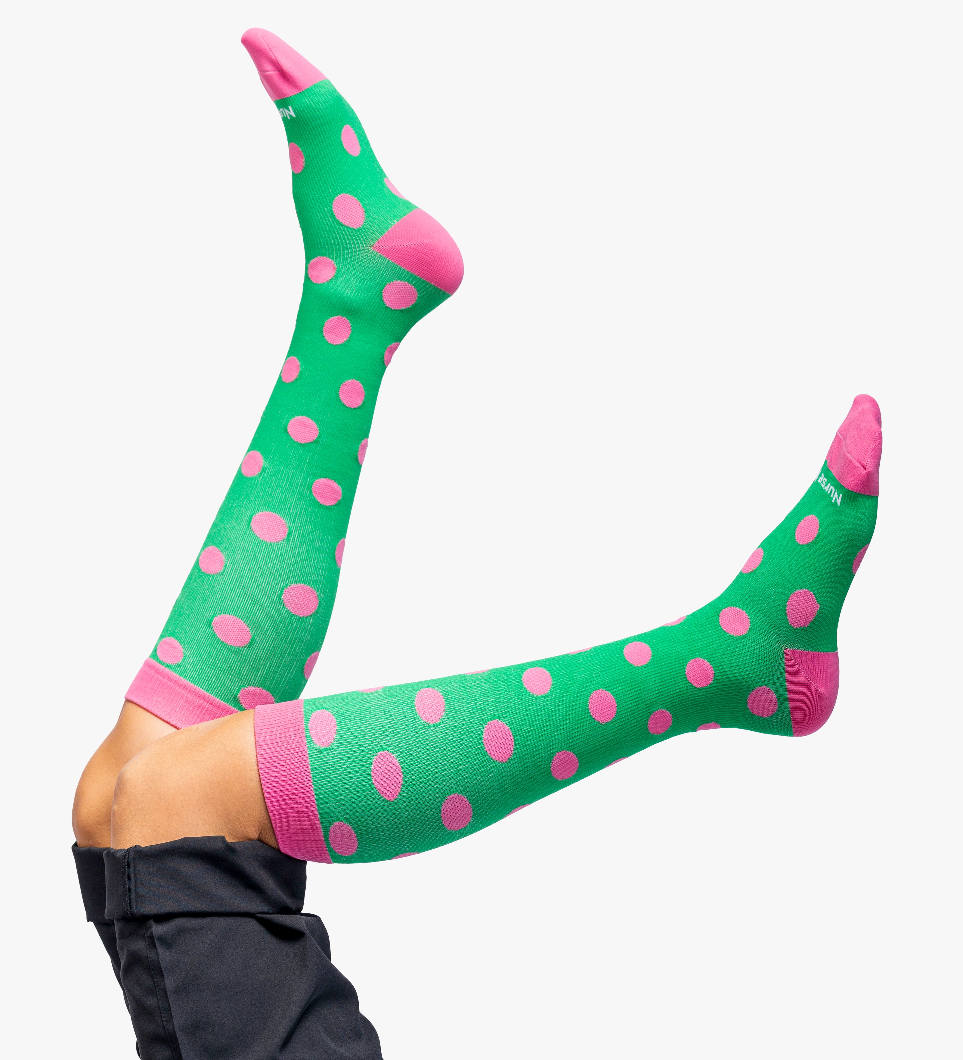 Polka Dots Compression Socks