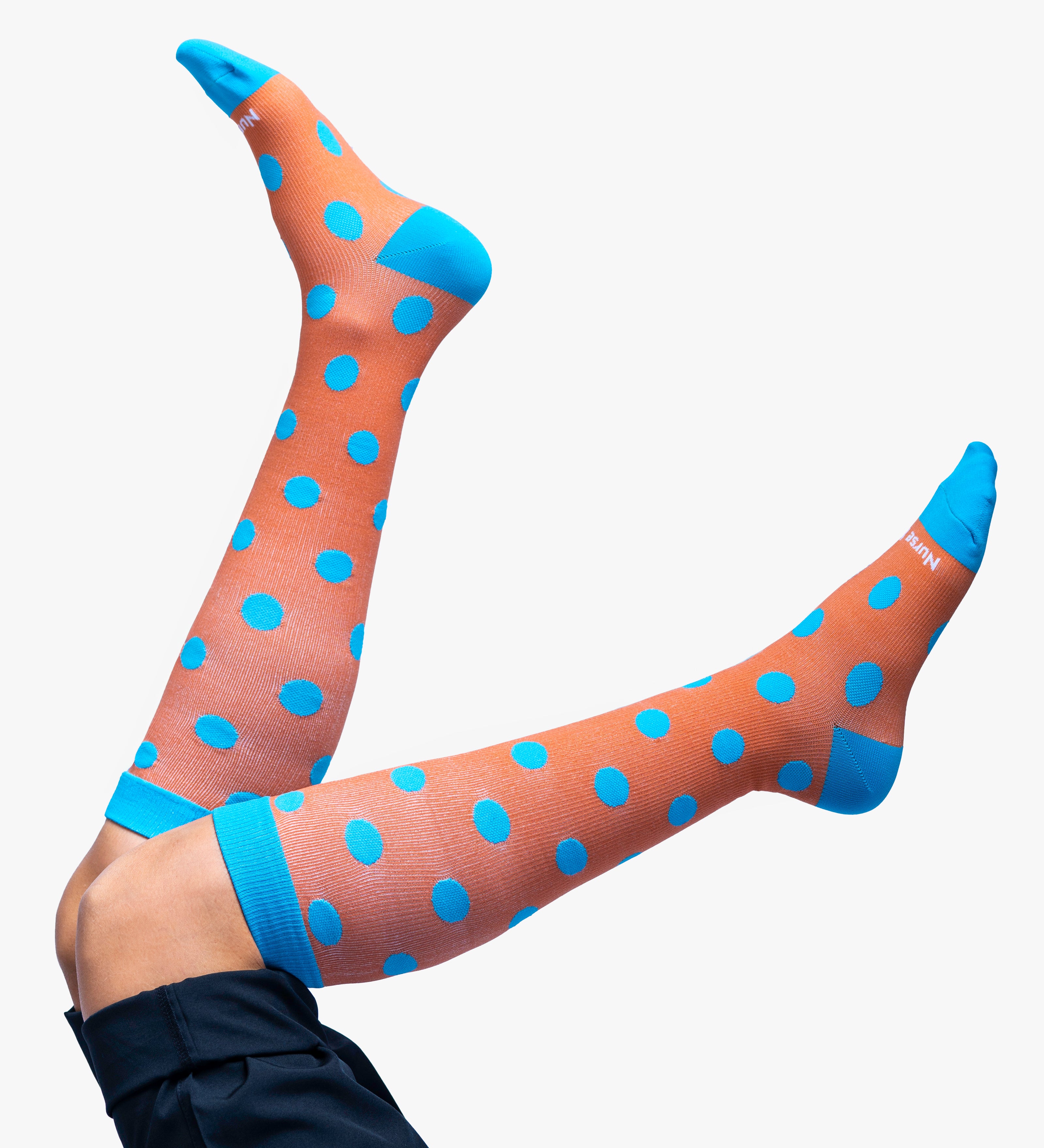 Polka Dots Compression Socks