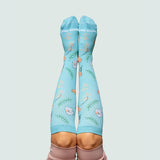Flowers Compression Socks