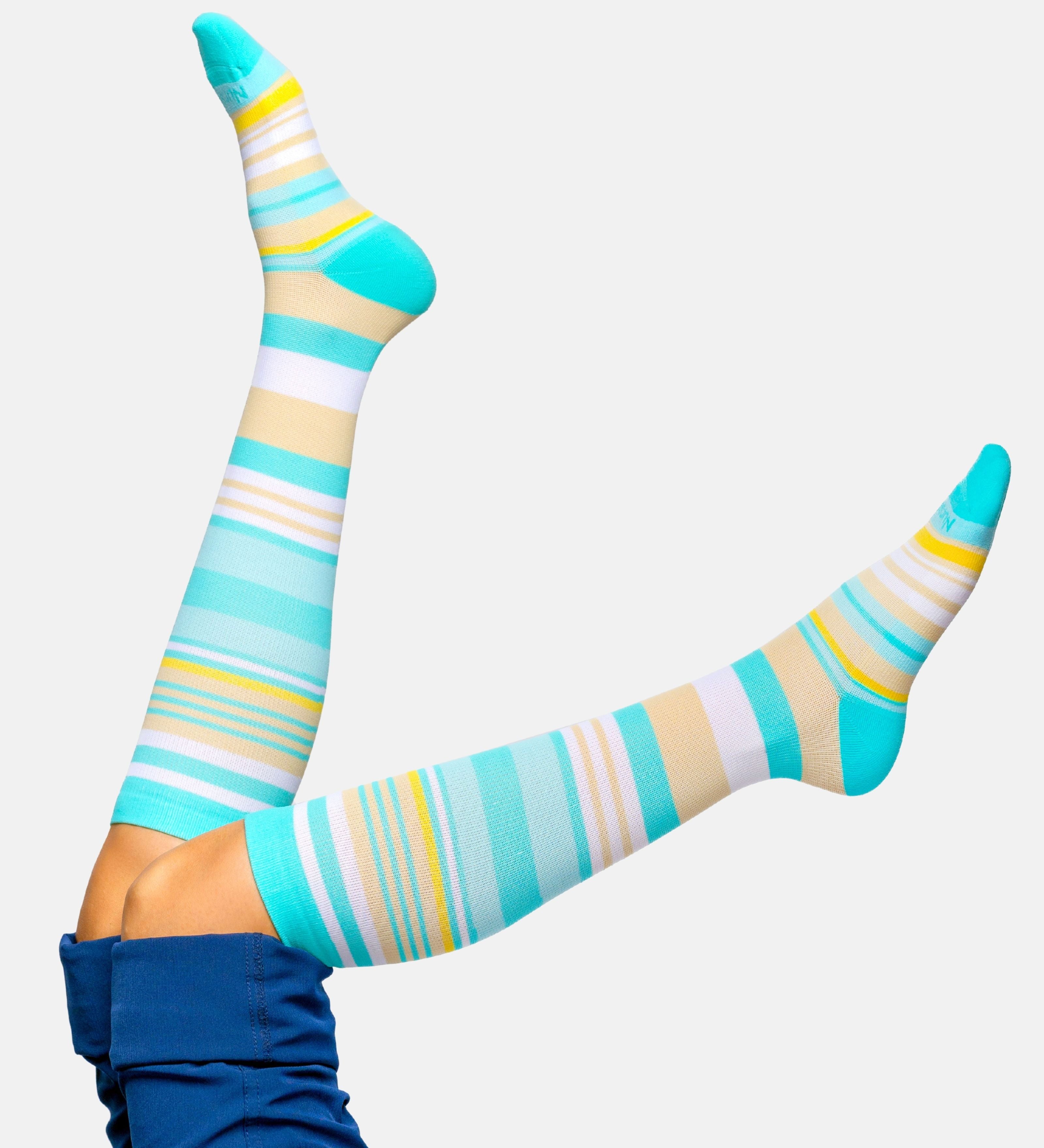 Striped Compression Socks