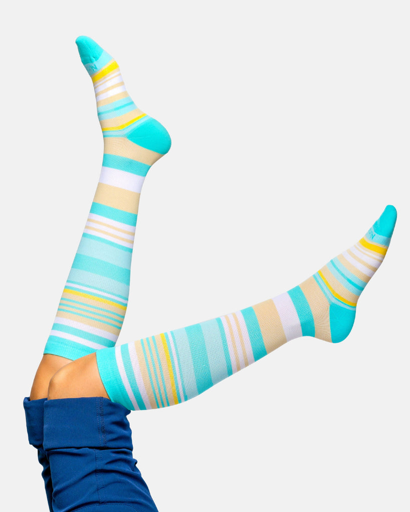 Striped Compression Socks