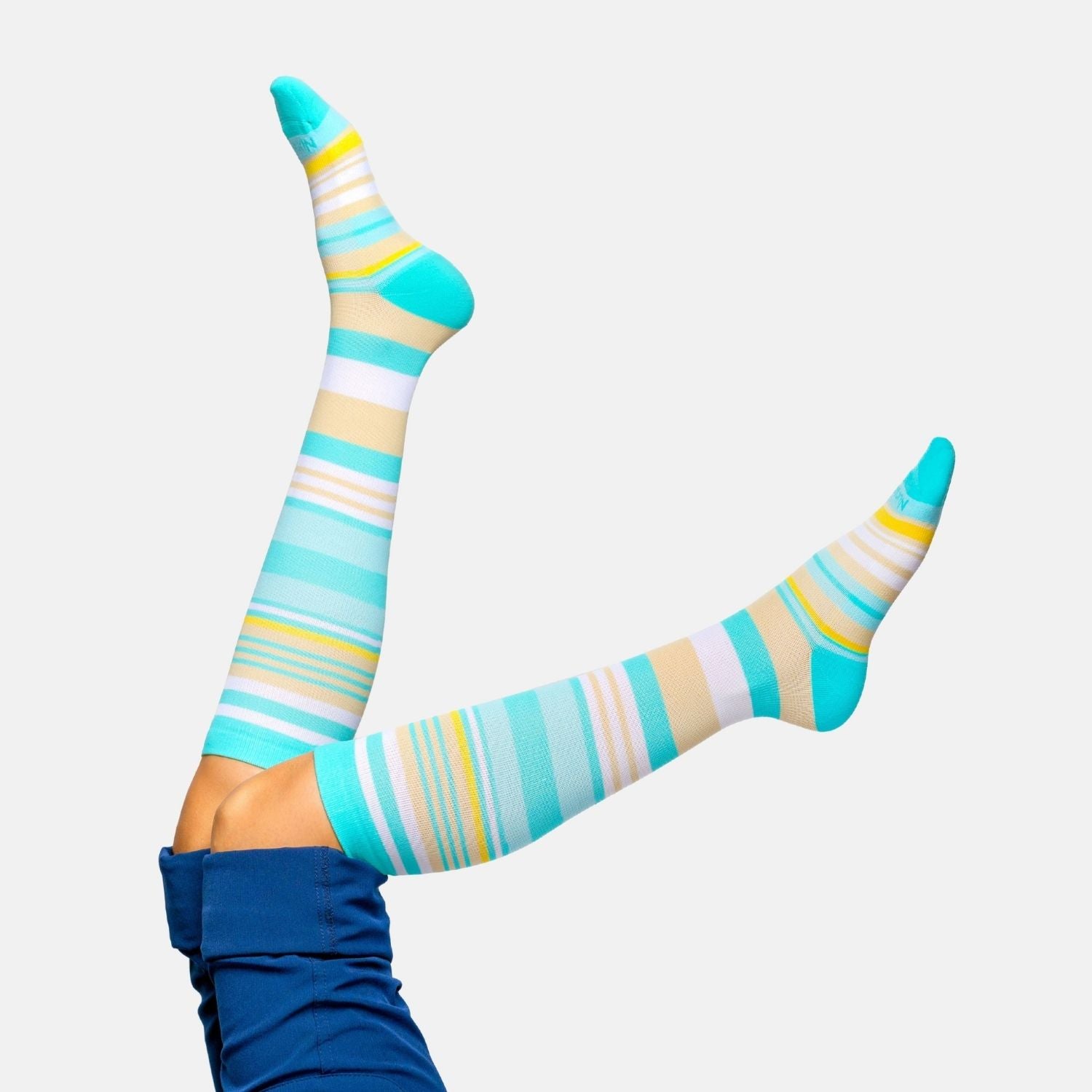 Striped Compression Socks