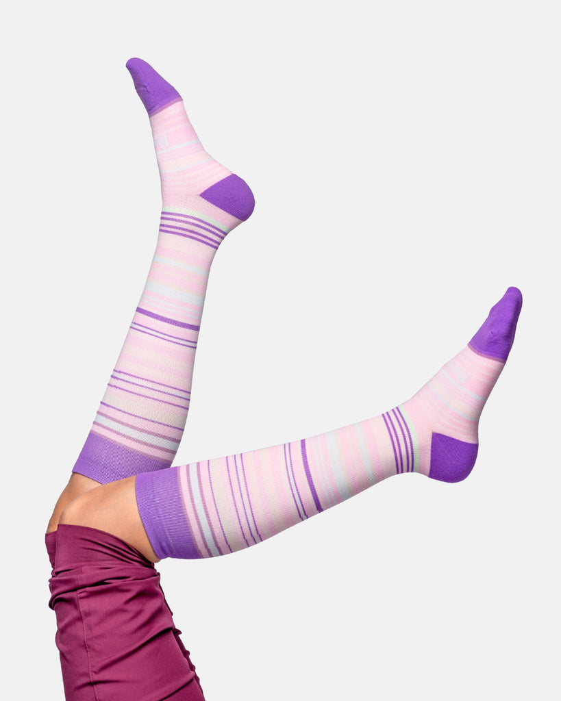 Striped Compression Socks