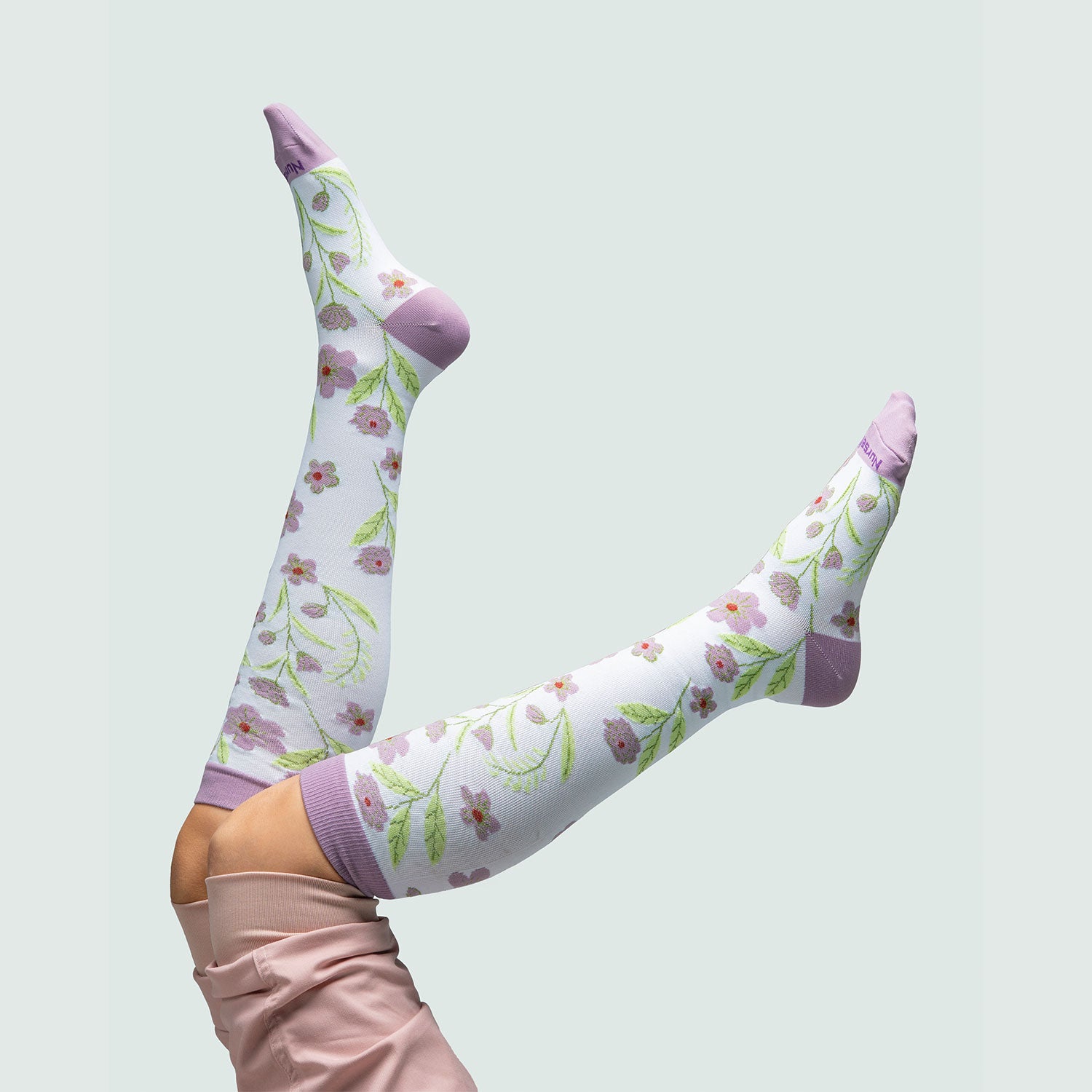 Flowers Compression Socks