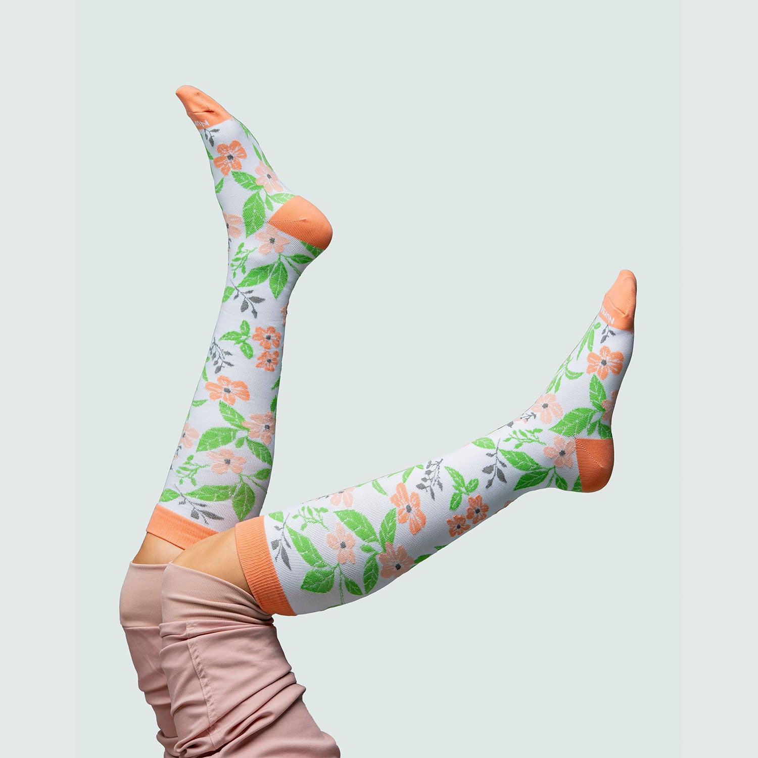 Flowers Compression Socks