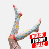 Flowers Compression Socks