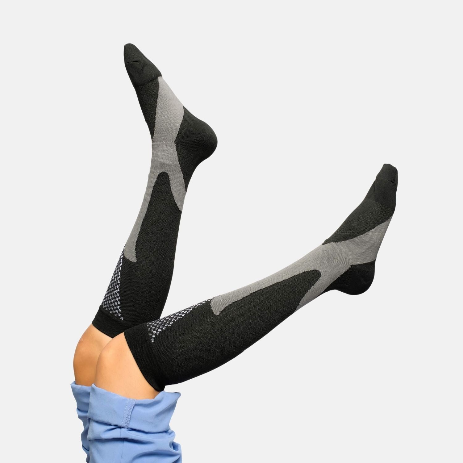 Premium Wide Calf Compression Socks | Nurse Yard